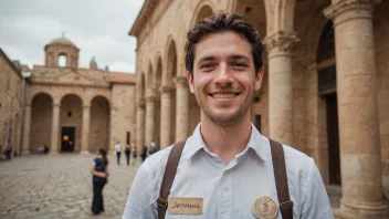 En person med navnet Jeronimus, som symboliserer den kulturelle betydningen av navnet.