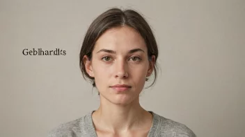 En person med etternavnet Gebhardts.