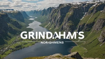 Et bilde av et sted i Norge