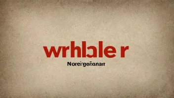 Et bilde av en person med etternavnet Wæhler, med en norsk bakgrunn eller setting.