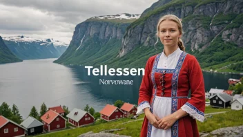 En person med etternavnet Tellefsen, med en norsk bakgrunn.