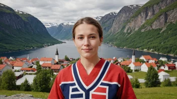 Et bilde av en person med etternavnet Espolin, med en norsk bakgrunn, i en kulturell eller historisk sammenheng.