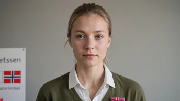 En illustrasjon av en person med navnet Bertelsen, som symboliserer det norske etternavnet