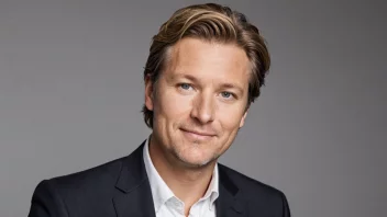 Et bilde av Fredrik Skavlan, programlederen for det norske talkshowet Skavlan