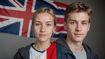 En person med etternavnet Wessel, med et norsk flagg i bakgrunnen.