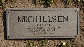 Et bilde som illustrerer navnet Michelsen, som kan referere til en person, familie eller et sted.