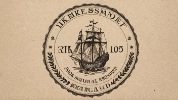 Riksmålsforbundets logo, en organisasjon for norsk språk