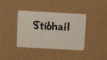 Et bilde som representerer navnet eller begrepet 'Stidahl'.
