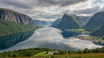 Et malerisk landskap av Tolvsrøds, som viser dens naturskjønnhet og betydning i Norge.