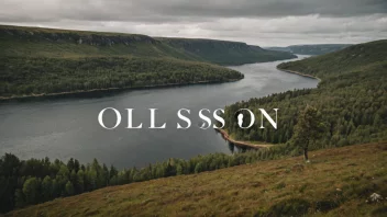 Et bilde som representerer det skandinaviske etternavnet Olsson.