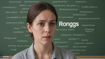 Et bilde som representerer de multiple definisjonene av det norske ordet Rongs