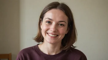 Et portrett av en kvinne med navnet Betzy