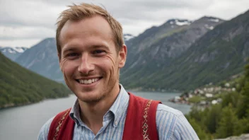 En norsk mann med et vennlig smil, som representerer navnet Terjes.