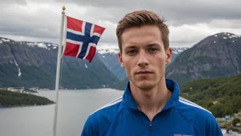 En person med etternavnet Ottesen, med et norsk flagg eller landskap i bakgrunnen.
