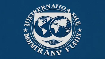IMFs logo representerer globalt økonomisk samarbeid og stabilitet.