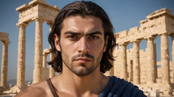 En person med gresk bakgrunn, som representerer navnet Nikolai.