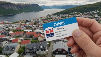 Et bilde av en person med navnet Dinis, som representerer det norske navnet.