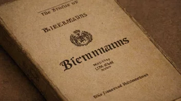 En person med etternavnet Biermanns