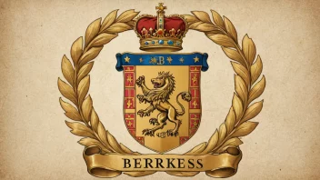 Et klassisk norsk familievåpen med etternavnet Bjerckes.