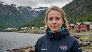 En person med etternavnet Kolbergs, med en norsk bakgrunn