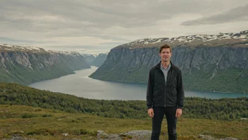 En person med etternavnet Holmquist i en norsk setting