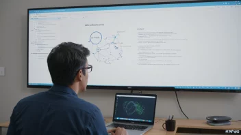 En person som ser forvirret ut på flere definisjoner av RGI på en skjerm.