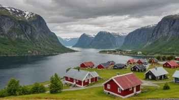 Et malerisk norsk sted eller geografisk område.