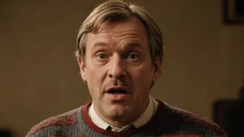 Et bilde av en middelaldrende mann med et komisk uttrykk, som representerer karakteren Fleksnes fra den norske TV-serien 'Fleksnes Fataliteter'.