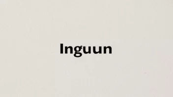 Navnet Ingunn i fet skrift