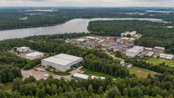 Ludvika, en by i Sverige, kjent for sin industri og naturskjønnhet.