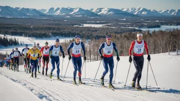 Langrennsløpere i Birkebeinerrennet, Norge
