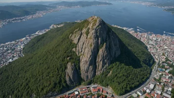 Vestfløyen fjell i Bergen