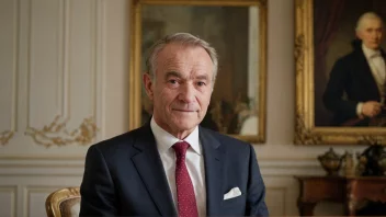 En person med etternavnet Brynildsen, med norsk bakgrunn, i en formell setting.