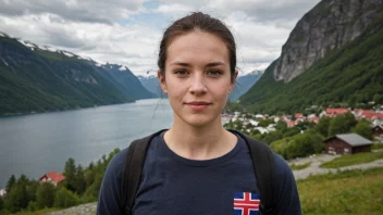 En person med etternavnet Lauritzens, med en norsk bakgrunn eller setting.