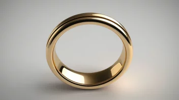 En ringformet struktur eller objekt, ofte brukt i arkitektur eller ingeniørkunst, med en sirkulær eller kurvet form.