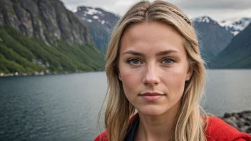 En kvinne med langt hår og et lyst smil, som symboliserer styrke og skjønnhet