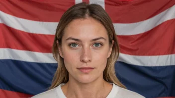 Et bilde av en person med etternavnet Olaussen, som representerer det norske arvet