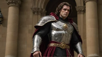 Et bilde som representerer navnet Waldemar, og som formidler en følelse av makt og ledelse.