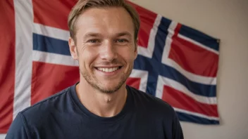 En mann med navnet Ludvig, som representerer det vanlige norske navnet.