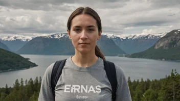 En person med etternavnet Ernas, med norsk bakgrunn