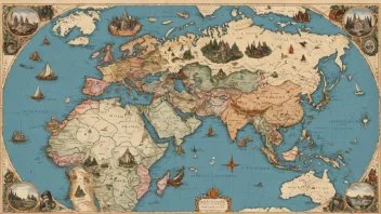 Et bilde som representerer begrepet midtsonen, med vekt på dets geografiske, kulturelle og politiske betydning.