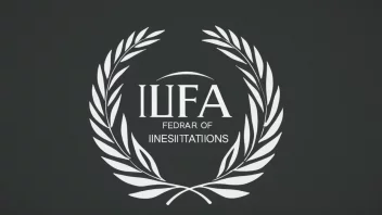 IFLA-logoen eller et bilde som representerer organisasjonens arbeid for å fremme biblioteker og informasjonsprofesjonelle over hele verden.