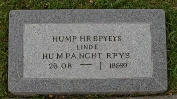 En person med etternavnet Humphreys