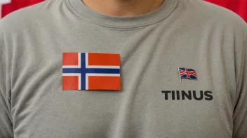 Et bilde av en person med navnet Tinius, som symboliserer det norske opphavet til navnet.