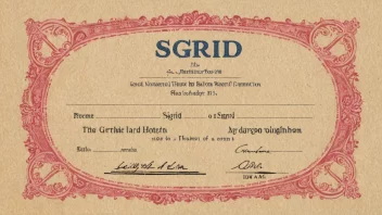 Et bilde som representerer kvinnenavnet Sigrid i en norsk sammenheng.