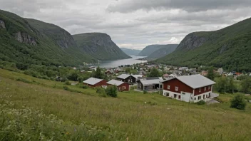 Et malerisk bilde av Elisenbergs, som viser stedets unike karakter.