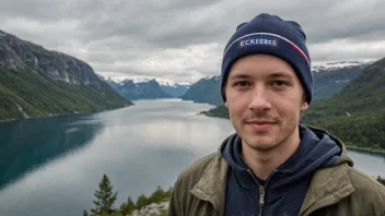 En person med etternavnet Eckersbergs, med norsk bakgrunn