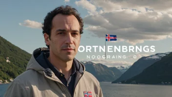 Et bilde av en person med etternavnet Grottenbergs, med en norsk bakgrunn