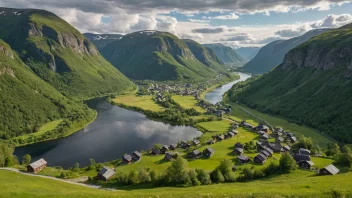 En vakker dal i Norge med rik kulturhistorie.