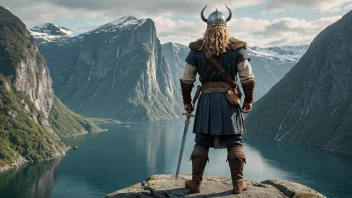 Et bilde av Eirikssønn, en norsk konge fra middelalderen.